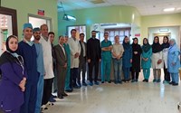 بازنشستگی همکاران مرکز آموزشی درمانی قلب حضرت سیدالشهدا(ع)
